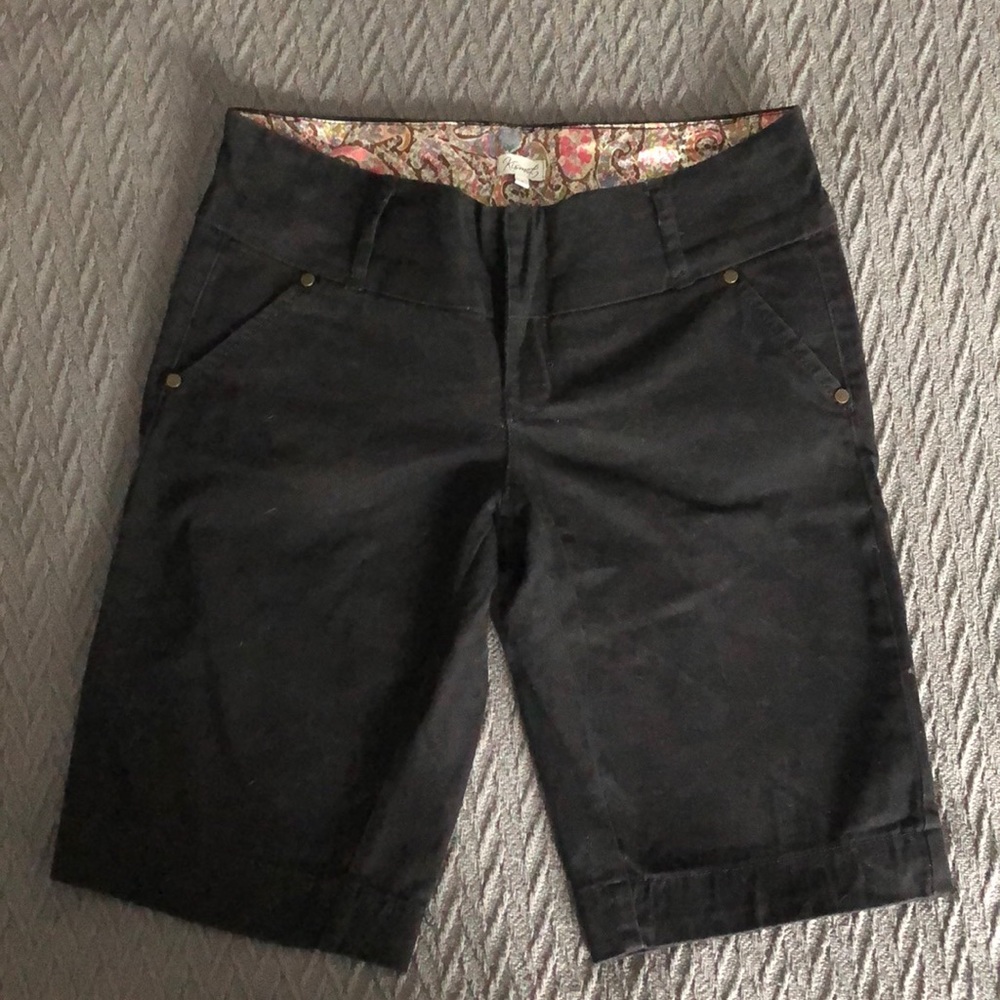 Black Kismet shorts